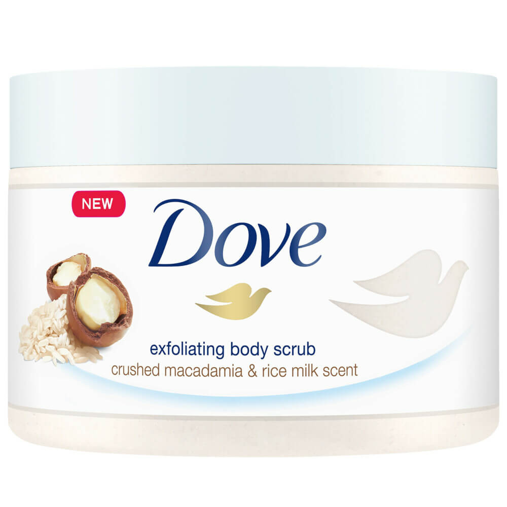 Dove Body Scrub bodycreme bodybutter hydraterend